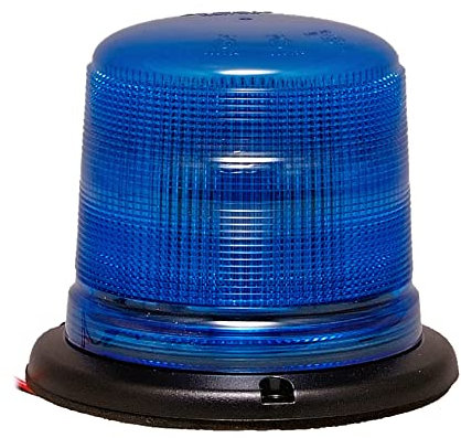 LED-MARTIN Rundumleuchte SESTO - 11 Blitzmuster - blau - 3-Punkt