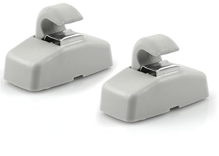 2 soportes para parasol de Volkswagen Bus T5, color gris