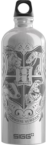 Sigg - Alu Trinkflasche - Traveller Harry Potter - Made in Switzerland - Kohlensäure geeignet - Auslaufsicher - Federleicht - BPA-frei - 1Liter