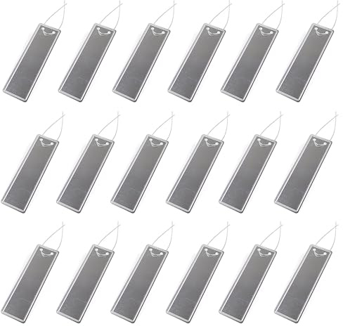 Pflanzenetiketten aus Aluminium, 150 Stück, 82 x 25 mm, wasserdichte Etiketten für Kindergarten, Garten, Metall-Etiketten, Baumkennzeichnungen für Garten, Kinderzimmer, Gewächshaus