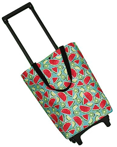 18L Kühler auf Rädern, Kühlbox mit Rollen, Rollkühltasche für Picknickwagen, tragbare Kühlbox mit Griff und Rädern, perfekt für Outdoor-Aktivitäten