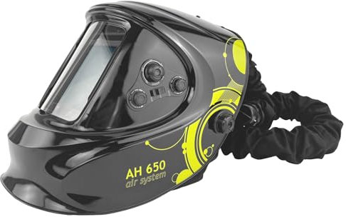 WELDINGER Automatik-Schweißhelm AH 650 air System mit Anschluss für Frischluftsystem