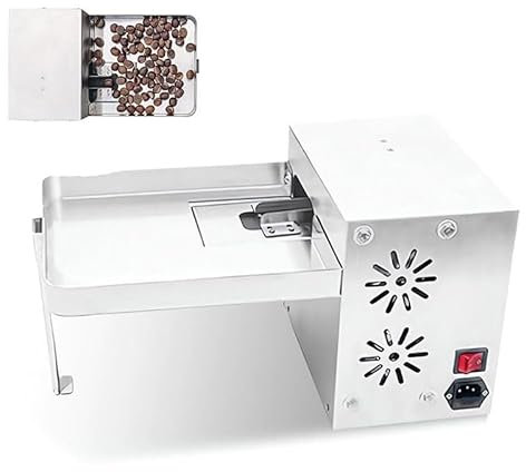 RRXEOUU Sgusciatrice Automatica per Castagne, Macchina per la spellatura da 30-50 kg/h, pelapatate a velocità Regolabile per Lavorazione Profonda e Attrezzatura per la Fabbricazione di gusci