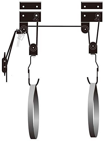 Alomejor Kayak Storage Hoist Pulley System Ceiling Mount with Hanging Pulley System for Canoe Paddleboard Overhead Mount
