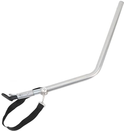 Asixxsix Acoplador de Enganche de Remolque de Bicicleta, Conector de Enlace Adjunta de Acoplador de Acero de 740 Mm para Bicicletas para Bicicletas, con Fácil Ensamblaje