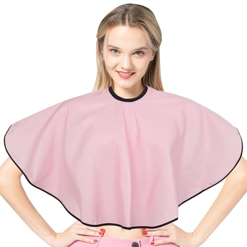 Generico Mantella per tintura per capelli - Scialle da salone da 28,74 pollici, grembiule da colorare, strato protettivo con morbido tessuto impermeabile | Styling da per il trattamento, coprendo gli