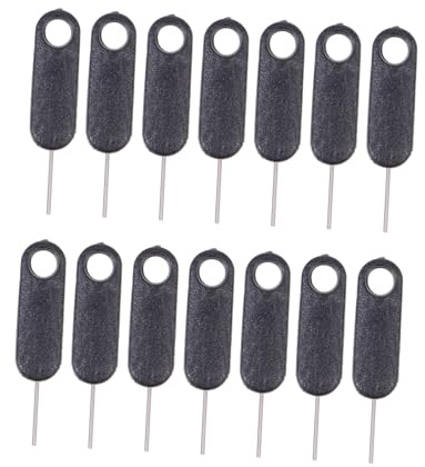 Lurrose Strumento per Espulsione del Perno Sim 15 Pezzi Ago Sim per Rimozione Scheda Cellulare Accessori Manutenzione Telefono