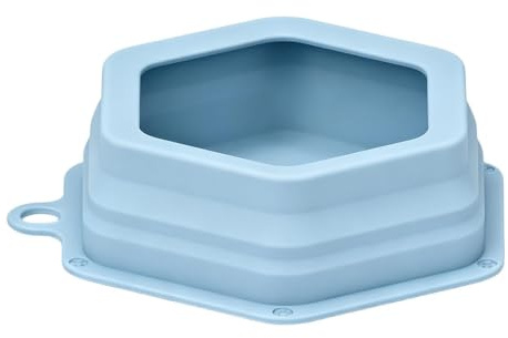 Vikbar hundvattenskål spillsäker kapacitet silikon matdispenser | Fällbar skål för camping vandring backpacking strand bilresa husbil båt resa