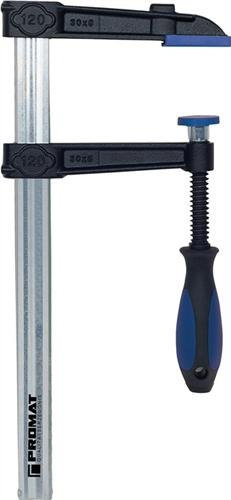 Promat Schraubzwinge Spann-W. 1500mm Ausladung 120mm Schienen-Q. 35x11mm mit 3Komp. -Heft