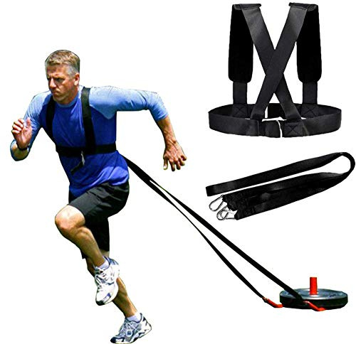 RENNICOCO Resistance Bungee Band, Running Training Bungee Workout Band, Speed Strength, Basketball and Football Equipment for Improving Strength, Power and Agility