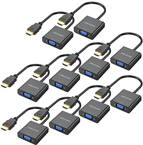 Cable VGA, Adaptador HDMI macho a hembra a VGA (10, 6 pies)