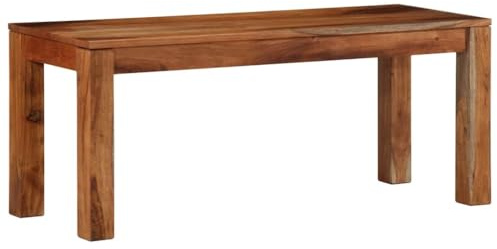 vidaXL Bank 110 cm Massivholz Akazie
