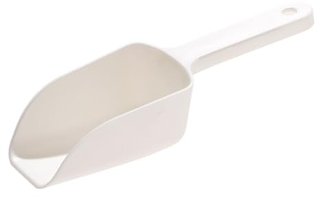 Eisschaufel aus Kunststoff, große Kapazität, Mehlschaufel, Lebensmittelschaufel, Zuckerschaufel, Keksschaufel, Kunststoff-Servierlöffel, Küchenschaufel für Kaffee, Mehl, Zucker,