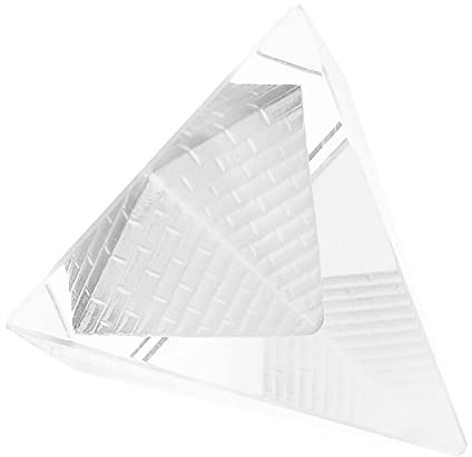 Tnfeeon Kristallpyramid Kvartsstensfigur, Utsökt Dekoration, Symboliserar Lycka, Bra Present Till Hemmet eller Kontoret