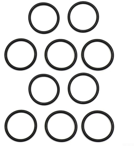 Crabop 10134 - Kit de juntas tóricas para bomba de piscina Intex de 1-1/4 pulgadas, arandelas de sellado de goma y juntas para bombas de filtro de 330 GPH, piezas de repuesto para válvulas de émbolo