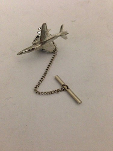 Giftsforall Krawattennadel mit Kette aus englischem modernem Zinn