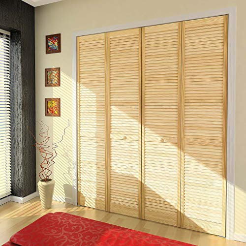 Schrank Tür, Falttür, Kimberly Bay Traditionell louver-louver klar 80 in. x 36 in.