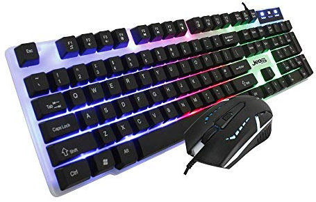 Jedel GK100 RGB Gaming Keyboard & Mouse Set