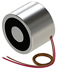 Elektromagnet|bei Strom nicht magnetisch, 24 V, Industrie|1 Stück|Ø35 x 28 mm|16.0 KG Haftkraft