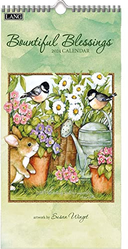 LANG Bountiful Blessings™ 2024 Calendario da parete verticale (24991079114)