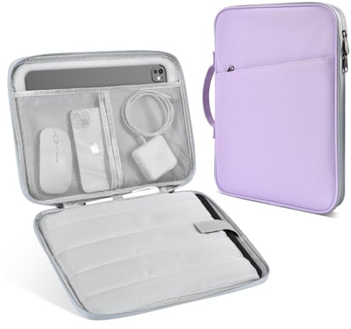 6-7 inch Kindle Paperwhite Sleeve for Kindle Paperwhite 6.8/ Kindle 6 11th 2022, Fire HD 7, Kobo Clara 2E e-Reader 6 Sleeve Bag, Purple