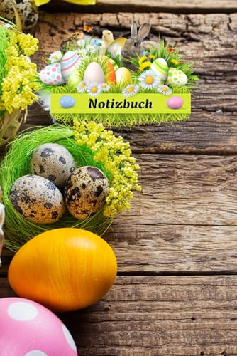 Ostern Notizbuch Osterhase Zeichenbuch Ostereier Skizzenbuch Hasen Osterfeuer Fotoalbum Osternest Dekoration Geschenkbuch Osterbräuche Kücken ... Osterlamm Tagebuch Ostersonntag 02B18