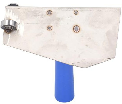 Raspador de ángulo recto con cojinete, raspador de esquinas, llana de esquina interior, espátula de esquina de pared de acero inoxidable con cojinete para enlucido