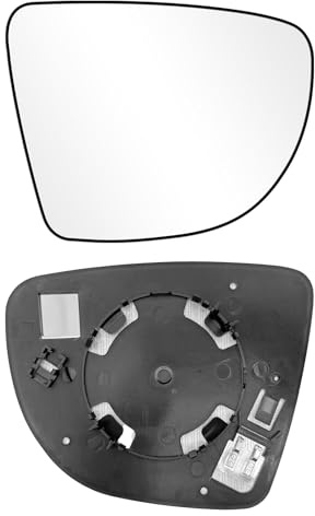 Altsbaos 1PCS Compatibile con Renault Clio IV/Captur Specchietto 2013-2020 Specchio Retrovisore Riscaldato Zoe 2012-2020 Vetro Specchio Compatibile con nissan Micra 2017-2021（Destro)