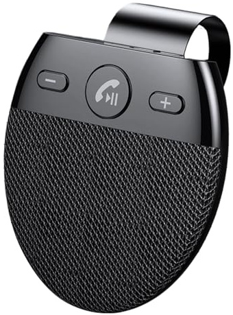 Riaisttd Enceinte sans Fil pour Voiture | Radio De Voiture sans Fil - Téléphone Mains Libres Automobile | pour Camping en Plein Air Conduite Quotidienne Navette Camion Véhicule SUV