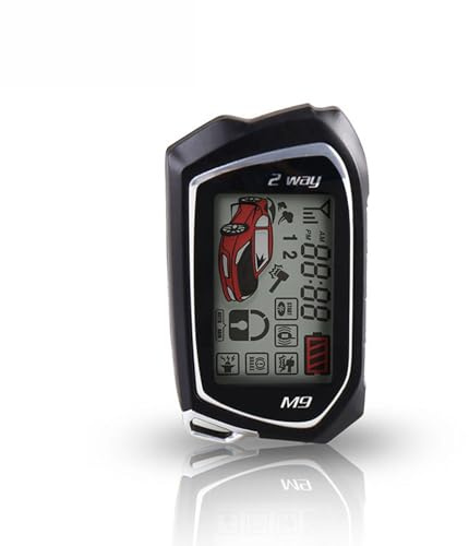 Walmeck Auto-Fernstarter, Schlüsselloser Zugang, BT-Motorstarter, Zentralverriegelungs-Kit, Vibrationsalarm, Unterstützt APP-Steuerung, 2 Fernbedienungen