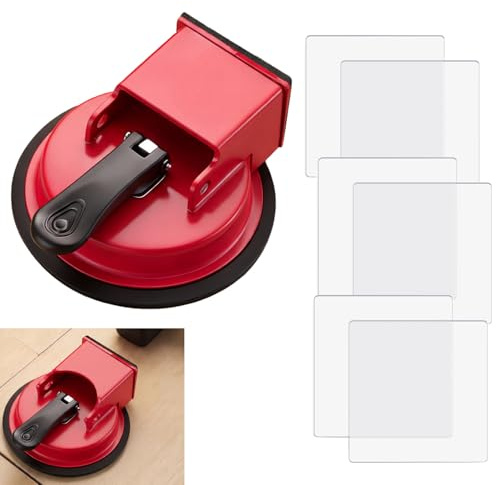 Herramienta Reparacion Suelos Ajuste Laminado 1 Pieza | Ventosa, Tampon Golpe, Azulejos, Cristal, Vinilo, Huecos, Multi Superficie, Renovacion, Obras