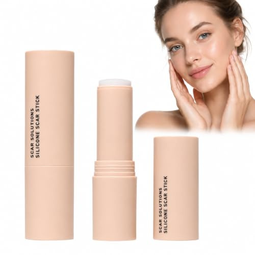 DermaSmooth Narben Stick Silikon Narbenpflege Stift Mit Centella Asiatica Vitamin E Und Aloe Vera Gezielte Hautpflege Für Gesicht Und Körper Für Tägliche Anwendung Und Hautpflege Routine (1 pcs) |