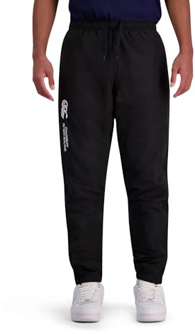 Canterbury Men's Stadium Pants | Tracksuit Jogging Bottoms | Durability And Comfort Track Pants, Black, M