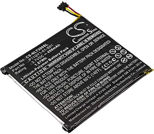 CS-NLT300SL Batterie 450mAh Compatible avec [Nest] Learning Thermostat T200377, Learning Thermostat T200477, T200577, T200777, T200877, T200377, T200477, T200577, T200777, T200877 remplace 3701-0001