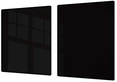 Gigante Cubre vitro resistente a golpes y arañazos - Gran Tabla de cortar de vidrio templado - Encimera de trabajo – UNA PIEZA (80 x 52 cm) o DOS PIEZAS (40 x 52 cm) Serie de colores DD22B