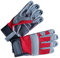 SWS Forst GmbH Leder Forsthandschuh Gartenhandschuh Super Grip mit Klettbandverschluss Gr.S
