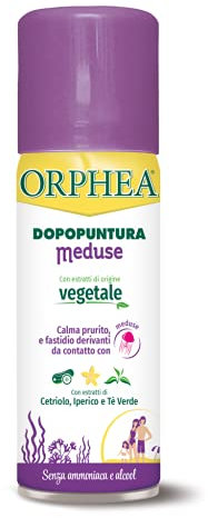 Orphea, Dopopuntura Meduse, Calma Prurito e Fastidi, con Estratti di Origine Vegetale, Formato 50ml