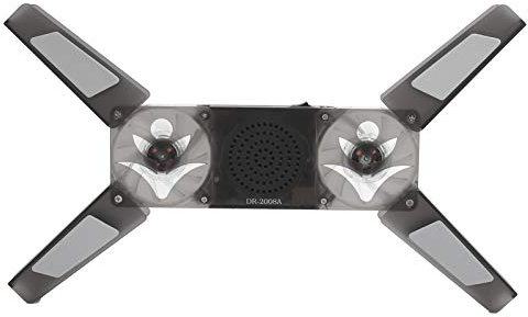 Coussin de Refroidissement Portable pour Ordinateur Portable avec Pieds Pliables, Base de Support pour Refroidisseur pour Ordinateur Portable avec Haut-parleur HiFi Intégré et 2 Ventilateurs Transpare