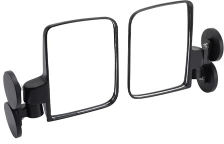 GOOFIT Magnet adsorbiert Rückspiegel Seitenspiegel einstellbar Offroad Ersatz für Gator Rhino YXZ RZR Dune Buggy Strand Buggy ATV UTV Arctic Cat Polaris RZR Kwasaki Teryx Deere