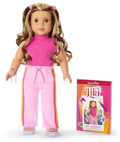 American Girl Lila 18-inch Doll & Journal (Girl of The Year 2024)