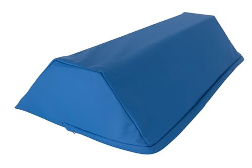 PEZE® MED Set - Pflegehelfer - Positionierungskissen - Stützkissen - Positionierungshilfe - Lagerungspolster - Keilkissen - Wasserfest - 2 Bezüge im Set - z.B.: für die Alten/Krankenpflege 60x30x12