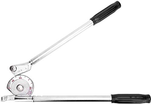 Piegatubi compatto in alluminio per curve a 180 gradi, adatto per tubi in rame, alluminio, ferro, acciaio inossidabile, forniture industriali