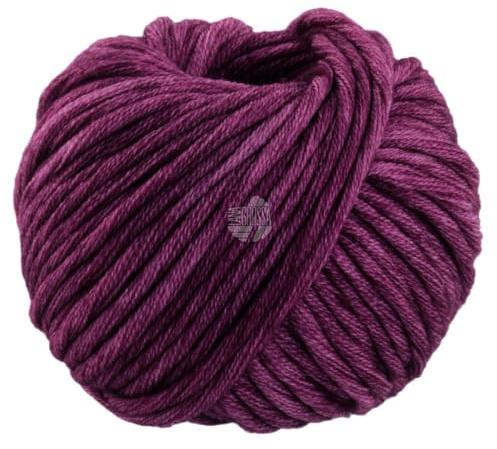 LANA GROSSA Vintage SuperChunky | Merinoklassiker mit Ton in Ton Farbeffekt | Handstrickgarn aus 100% Schurwolle (Merino) | 100g Wolle zum Stricken & Häkeln | 80m Garn FB502