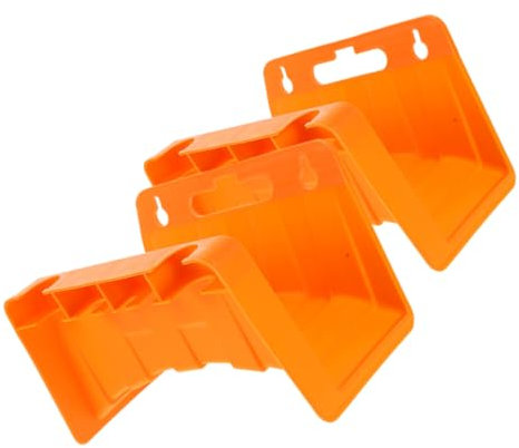 Mipcase 2pcs Outdoor Wall Mount Garden Hose Holder Material Hose Pipe Rack Storage Reel Garden Hanger Storage Bracket