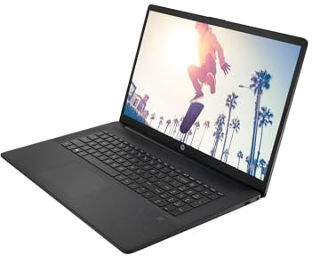 HP Ordinateur portable 17,3 FHD noir R3-7320U 8 Go/512 Go SSD sans système d'exploitation 17-cp2430ng