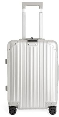CREATE / Luggage Aluminium/Hartschalenkoffer / 45x25,7x66,5cm / Doppeltes TSA-Schloss, multidirektionale Räder, Inneneinteilung, Wasserdicht, Teleskopgriff