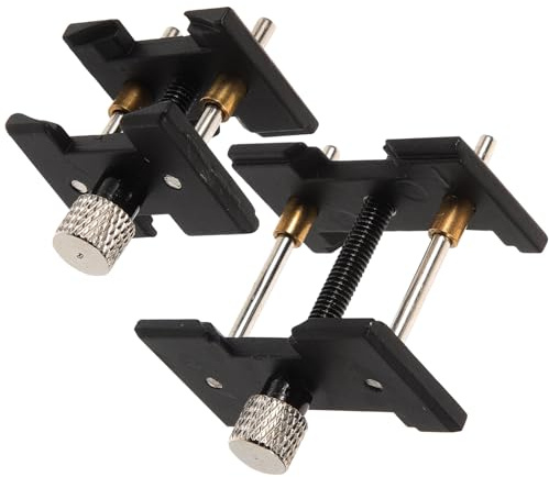 LIFKOME Lot De 2 Support De Mouvement De Montre en Métal Pince De Mouvement De Montre pour Réparation Support De Base De Outil D’Horloger Porte pour Horlogers Et Passionnés