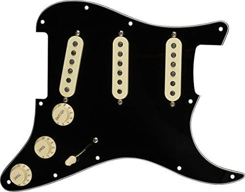 Fender PickGuard Strat Originale '57 / '62 - S / S / S / S / S - Nero