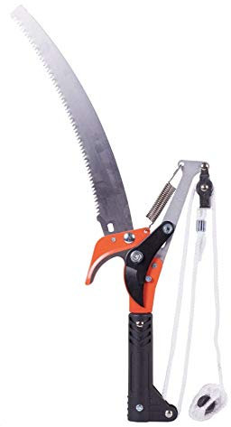 Svettatoio con Segaccio a Corda con Lama da 345 Mm Accessori Potatura Giardinaggio Rami Alberi