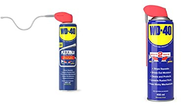 WD-40 Multi-Use Product Flexible Metal Straw 400ml & Multi-Use Product Smart Straw 450ml